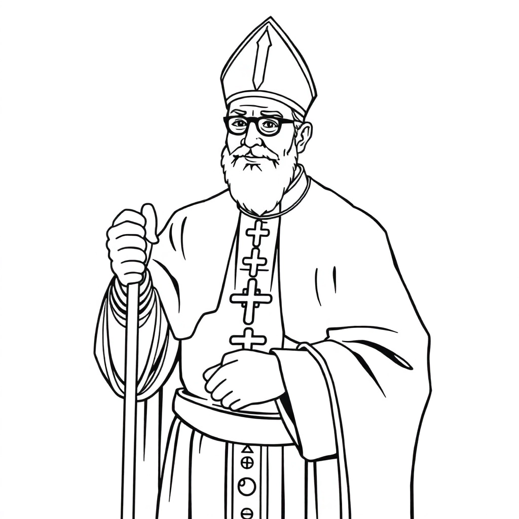 papst leo صفحات التلوين