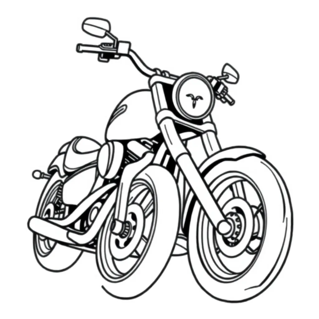  harley davidson Nightster Páginas para Colorear