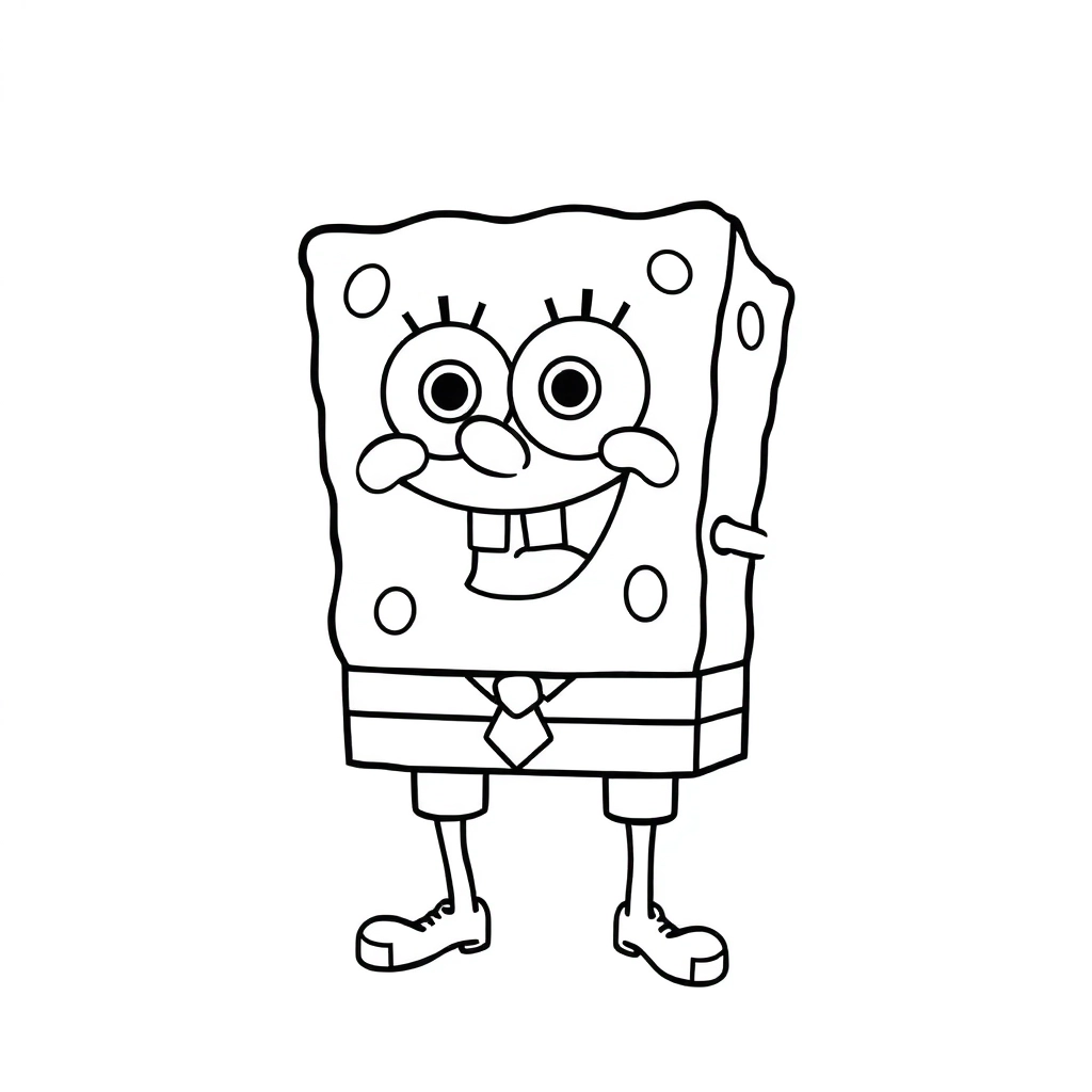 SpongeBob صفحات التلوين