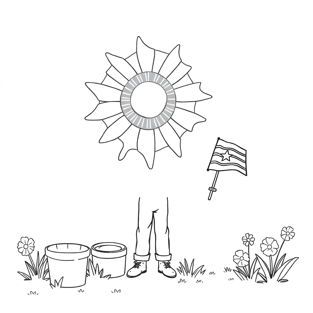 五一劳动节 صفحات التلوين