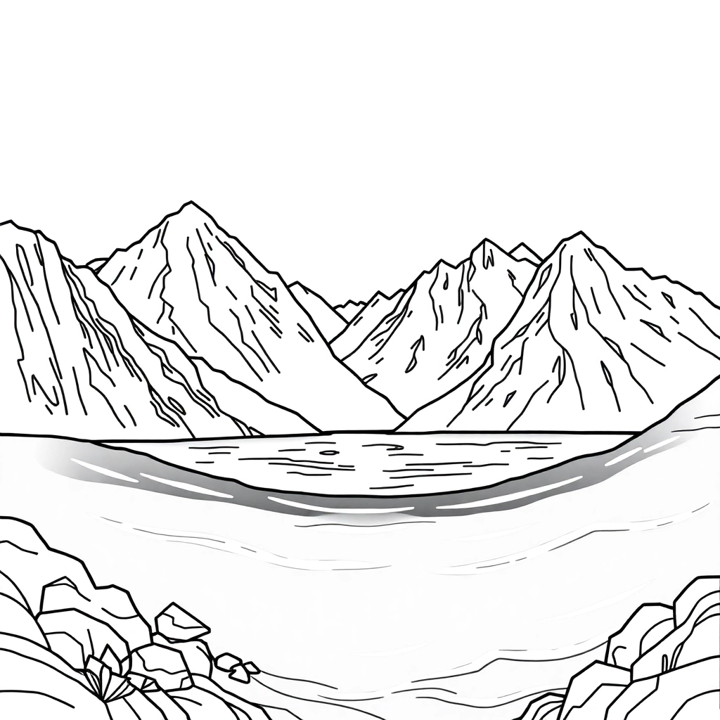 The Classic of Mountains and Seas Abroad صفحات التلوين