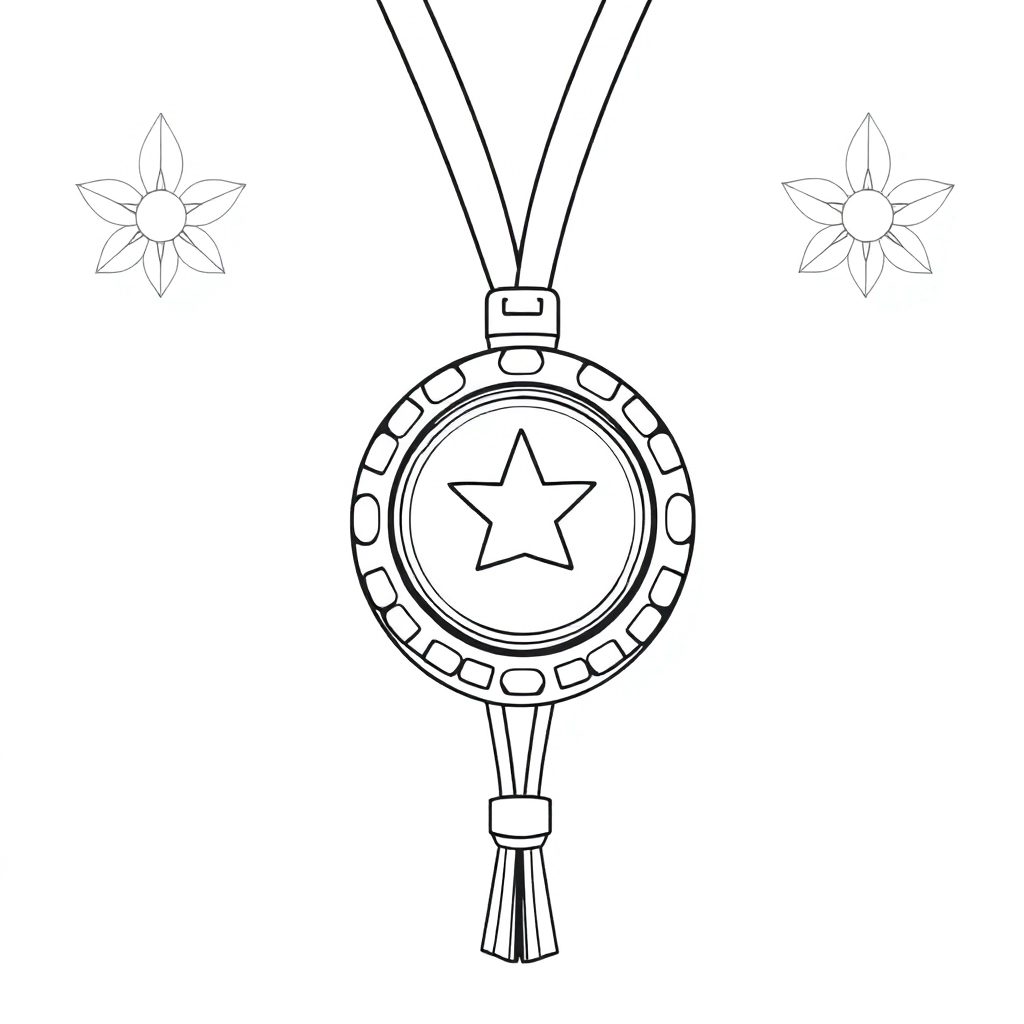 medal صفحات التلوين