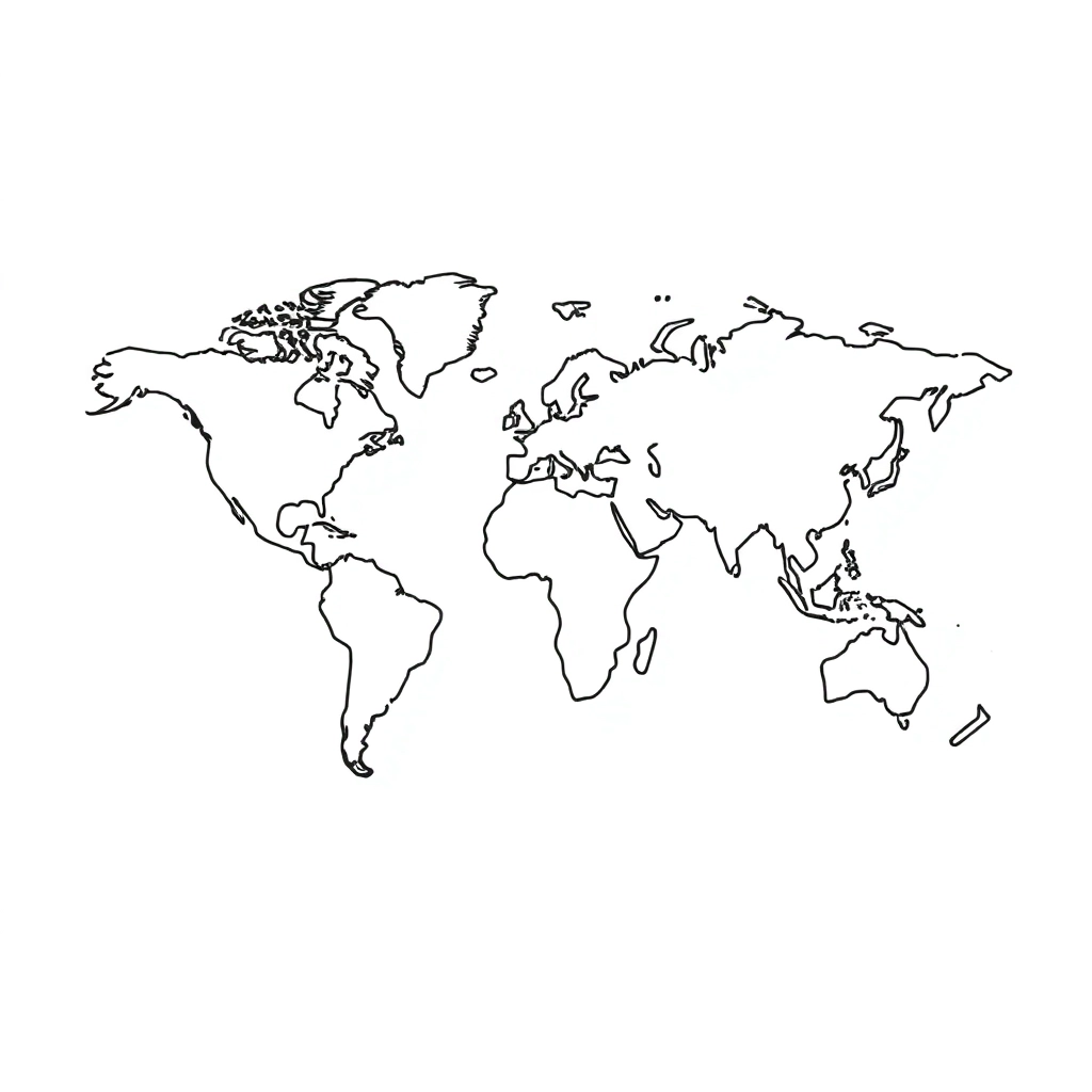 خريطة العالم