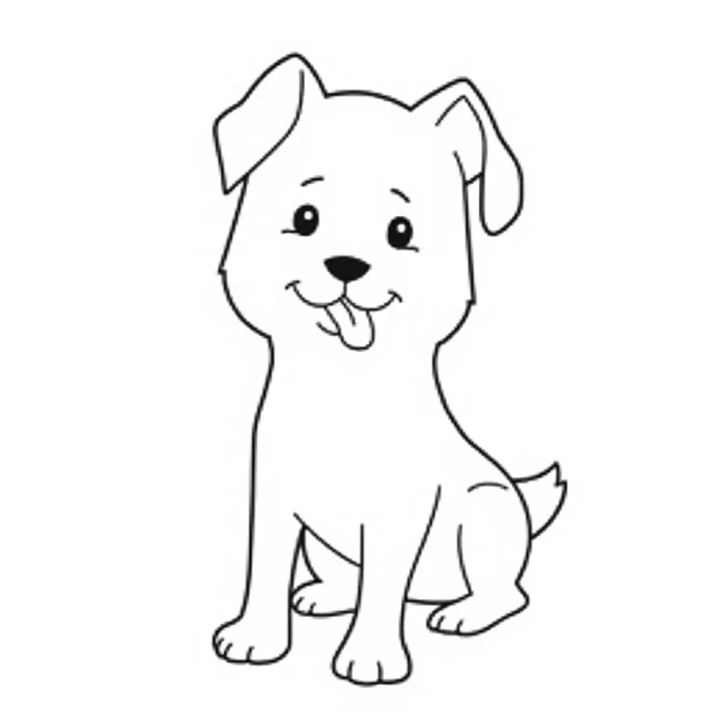 dog coloring pages