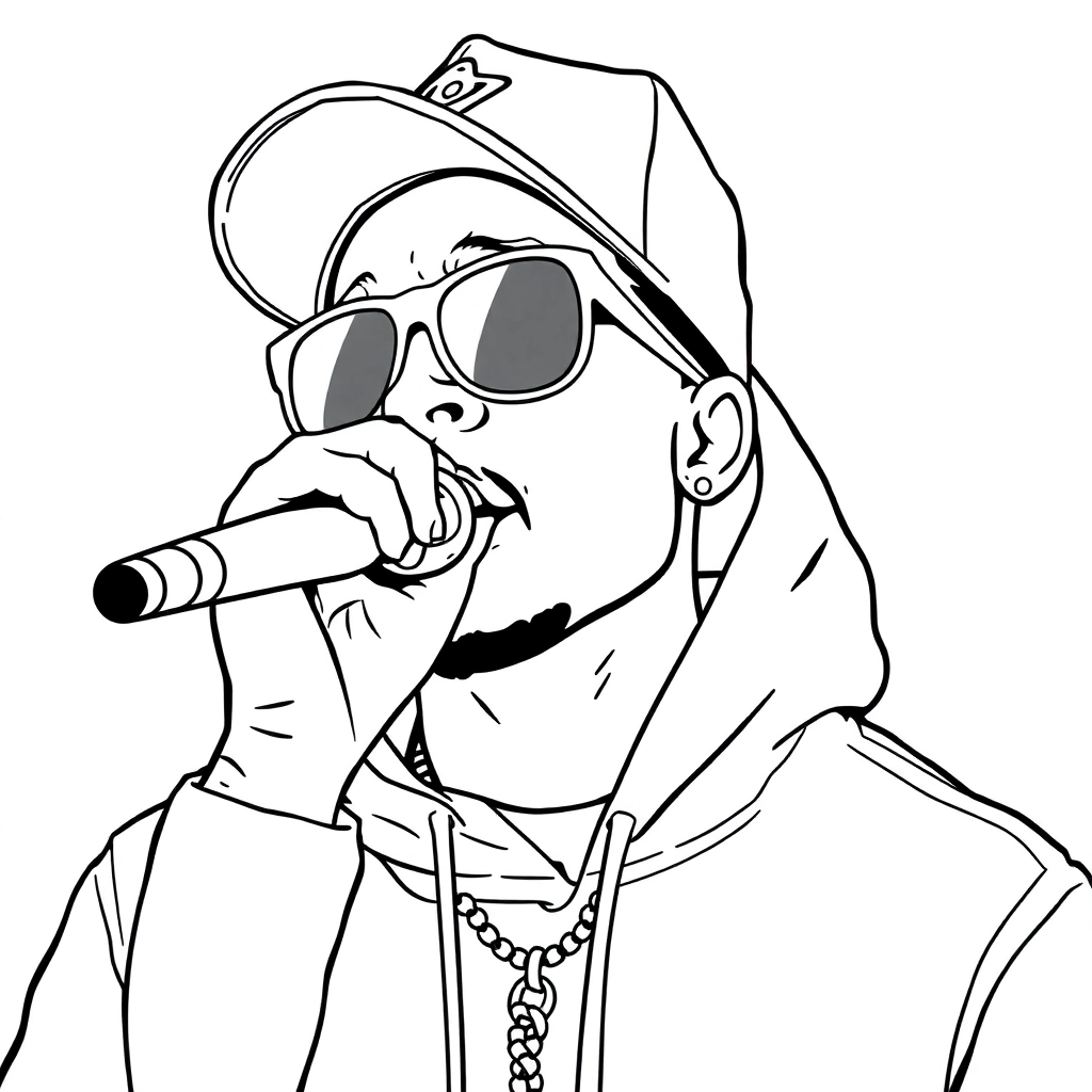 Jim jones rapper صفحات التلوين