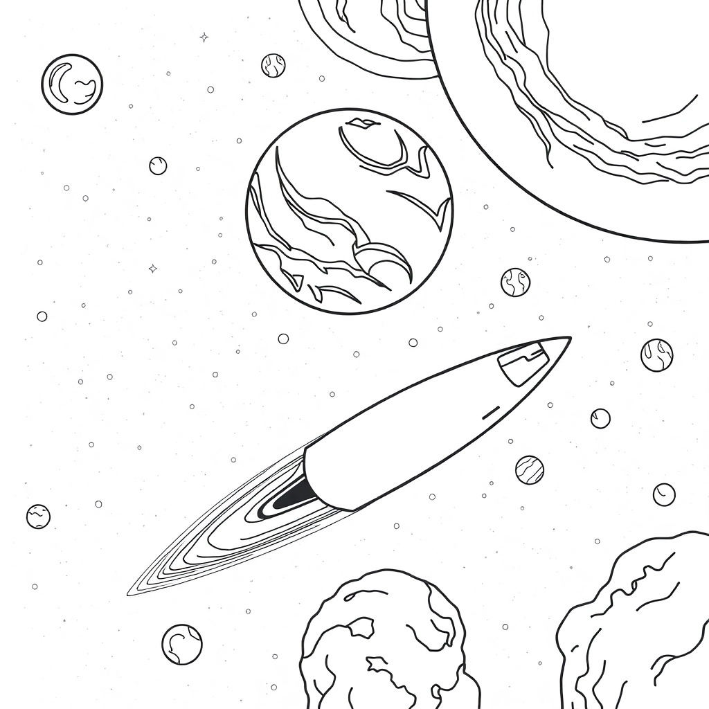 confident space صفحات التلوين