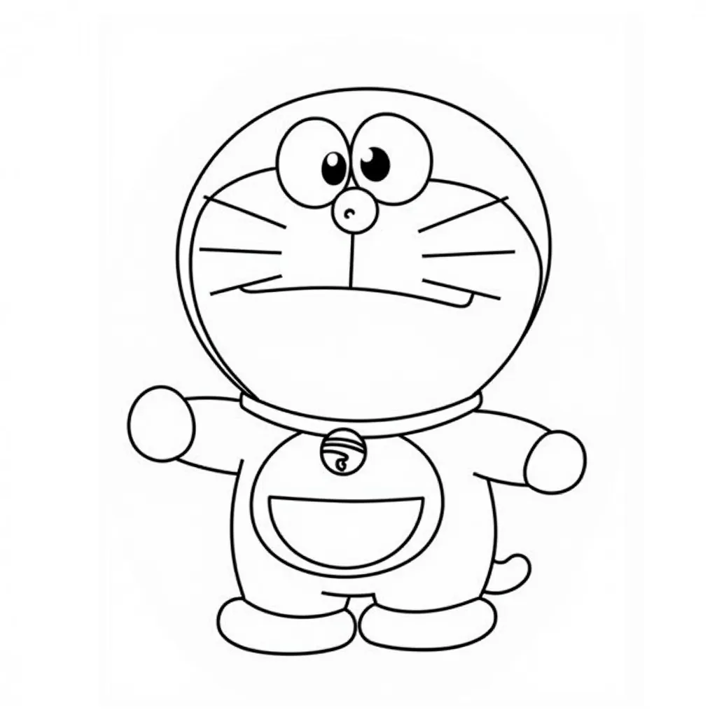 Doraemon coloring pages