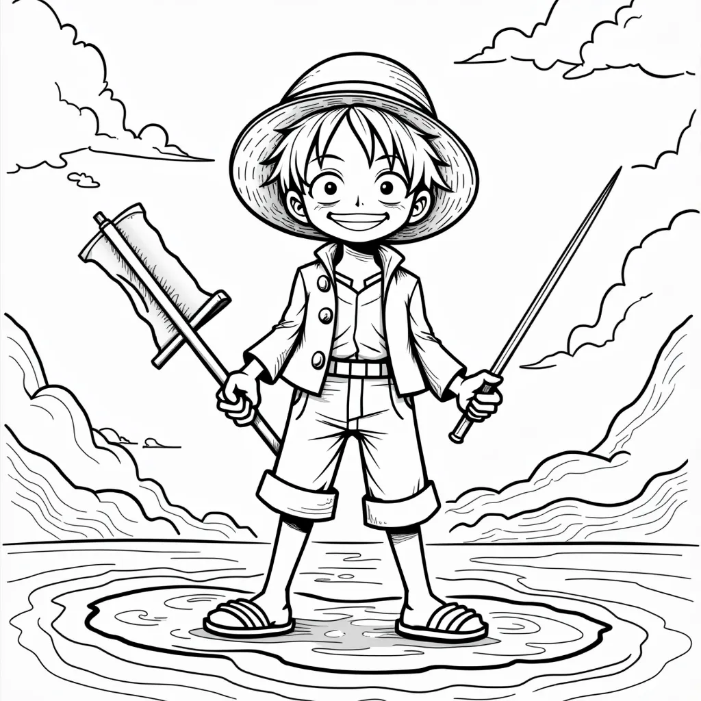 海贼王 coloring pages