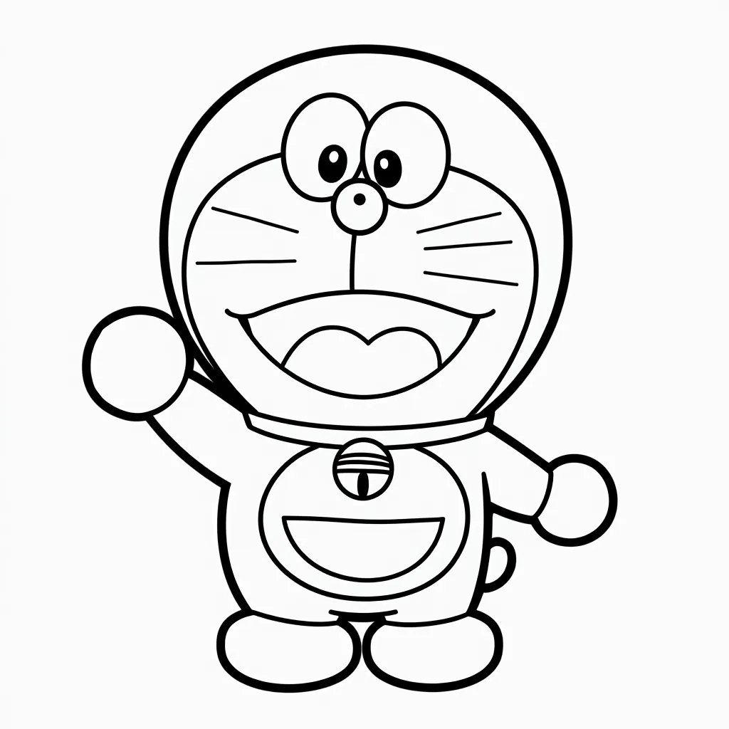 Doraemon Daze coloring pages