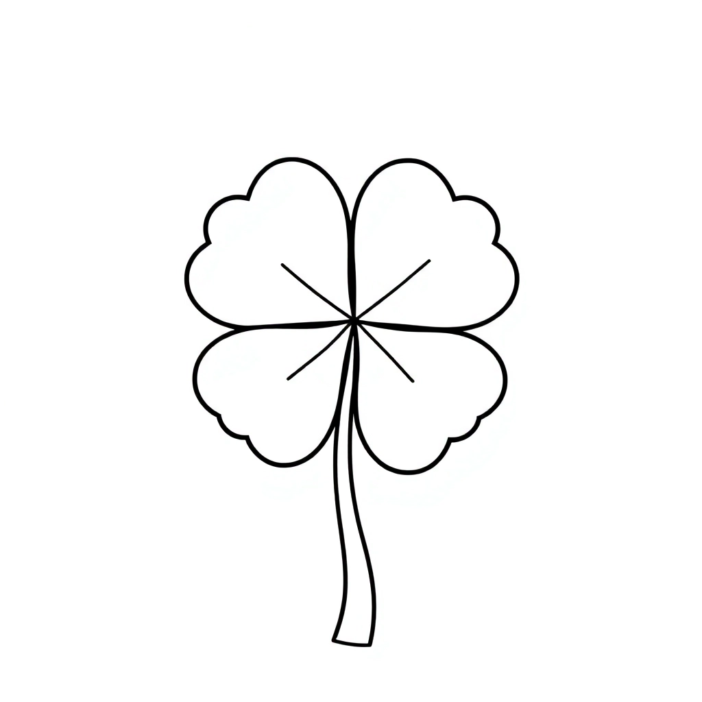 luck صفحات التلوين