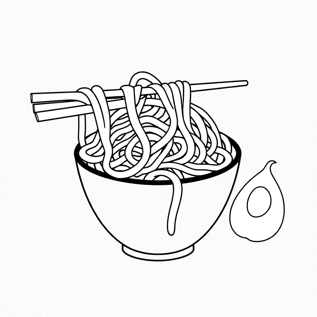 Noodles صفحات التلوين