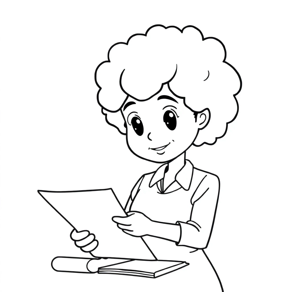 数学老师 صفحات التلوين