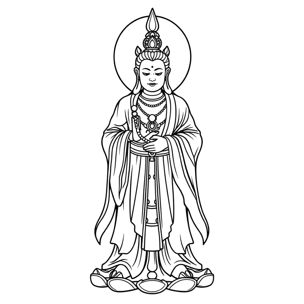 站立的金刚 Páginas para Colorear