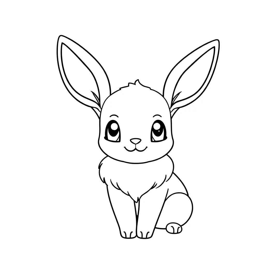 eevee صفحات التلوين