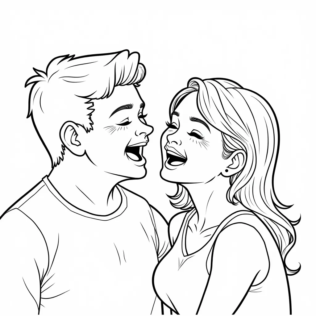 老婆帮我口 coloring pages