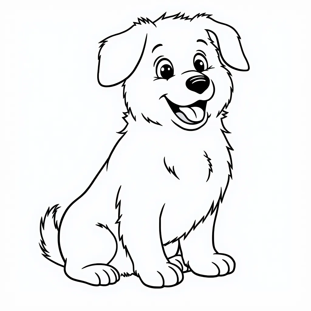 dog coloring pages