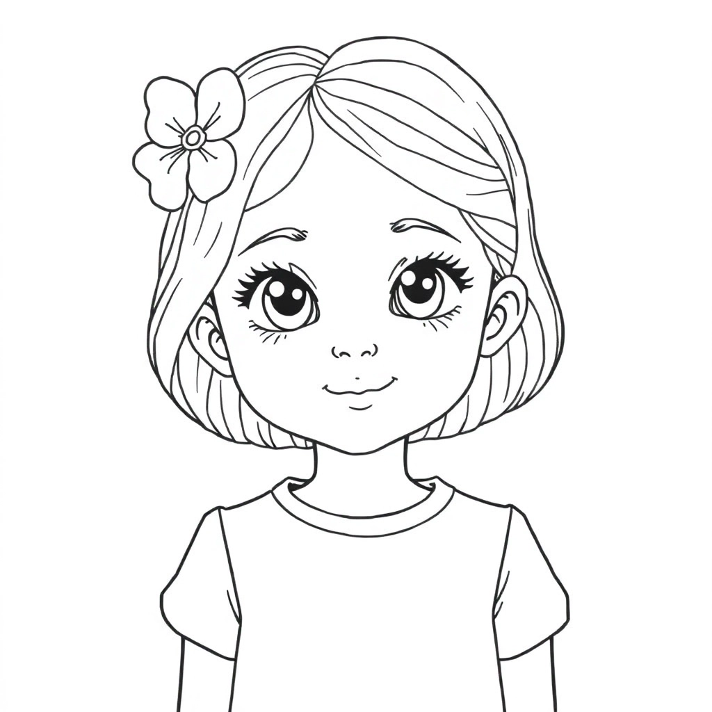 فتاة ترسم