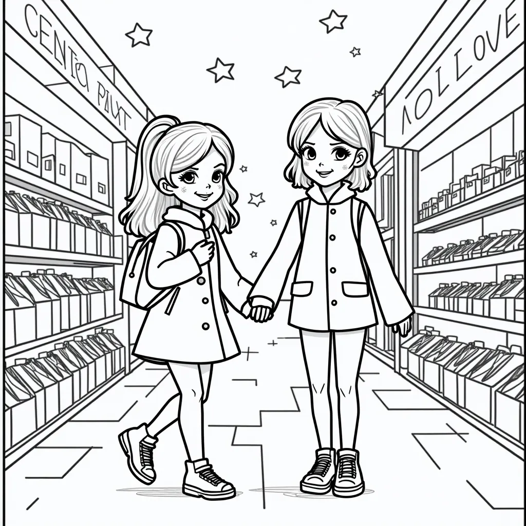 年货节 coloring pages