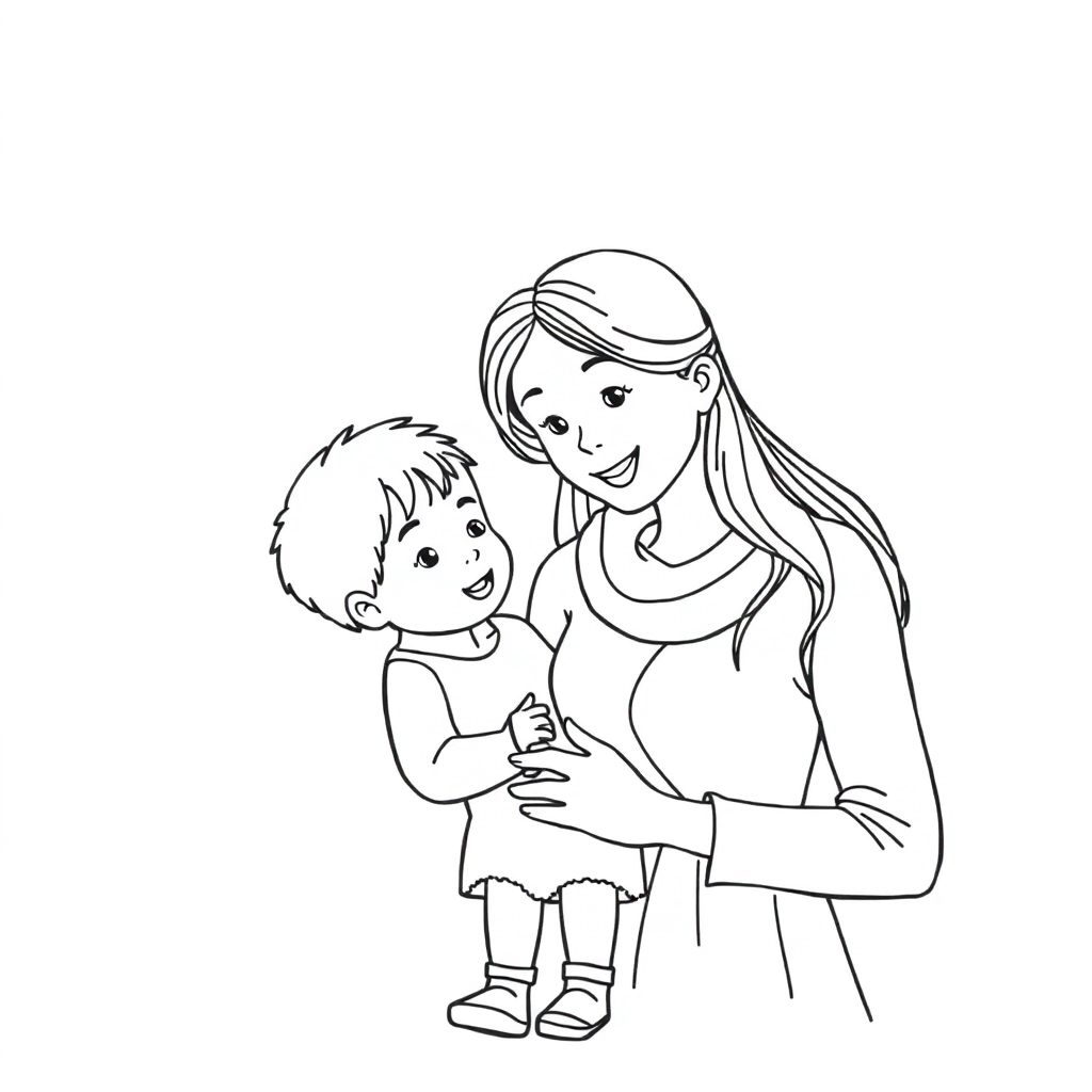 Parentchild relationship صفحات التلوين