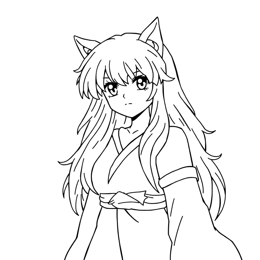 Inuyasha صفحات التلوين