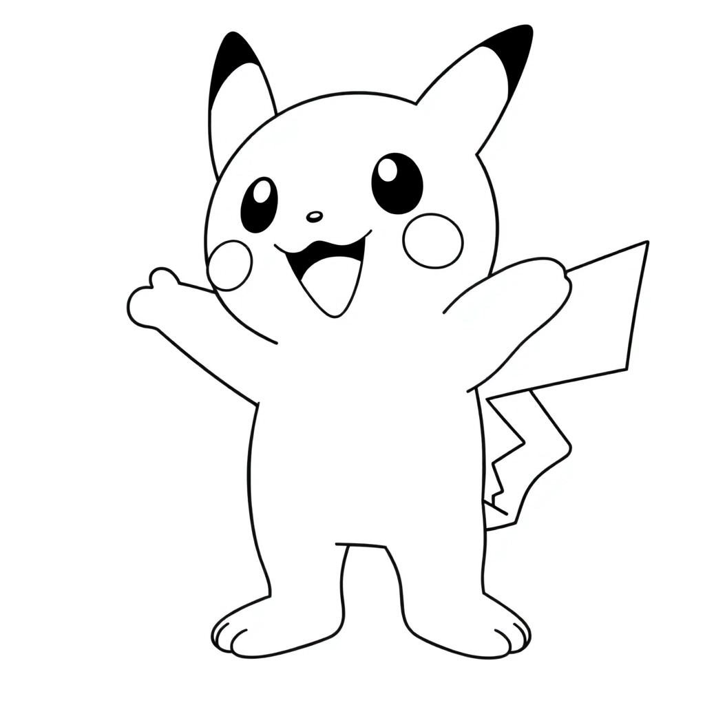 Pokemon and anpanman صفحات التلوين