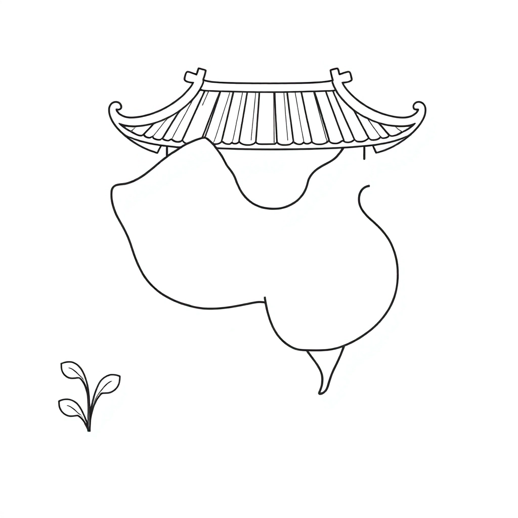 中国元素 صفحات التلوين