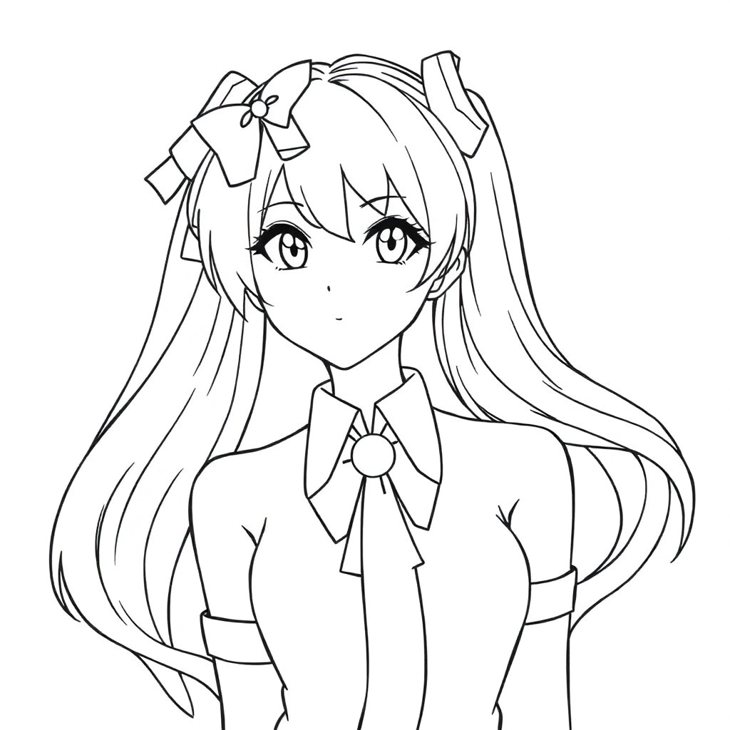 miku صفحات التلوين