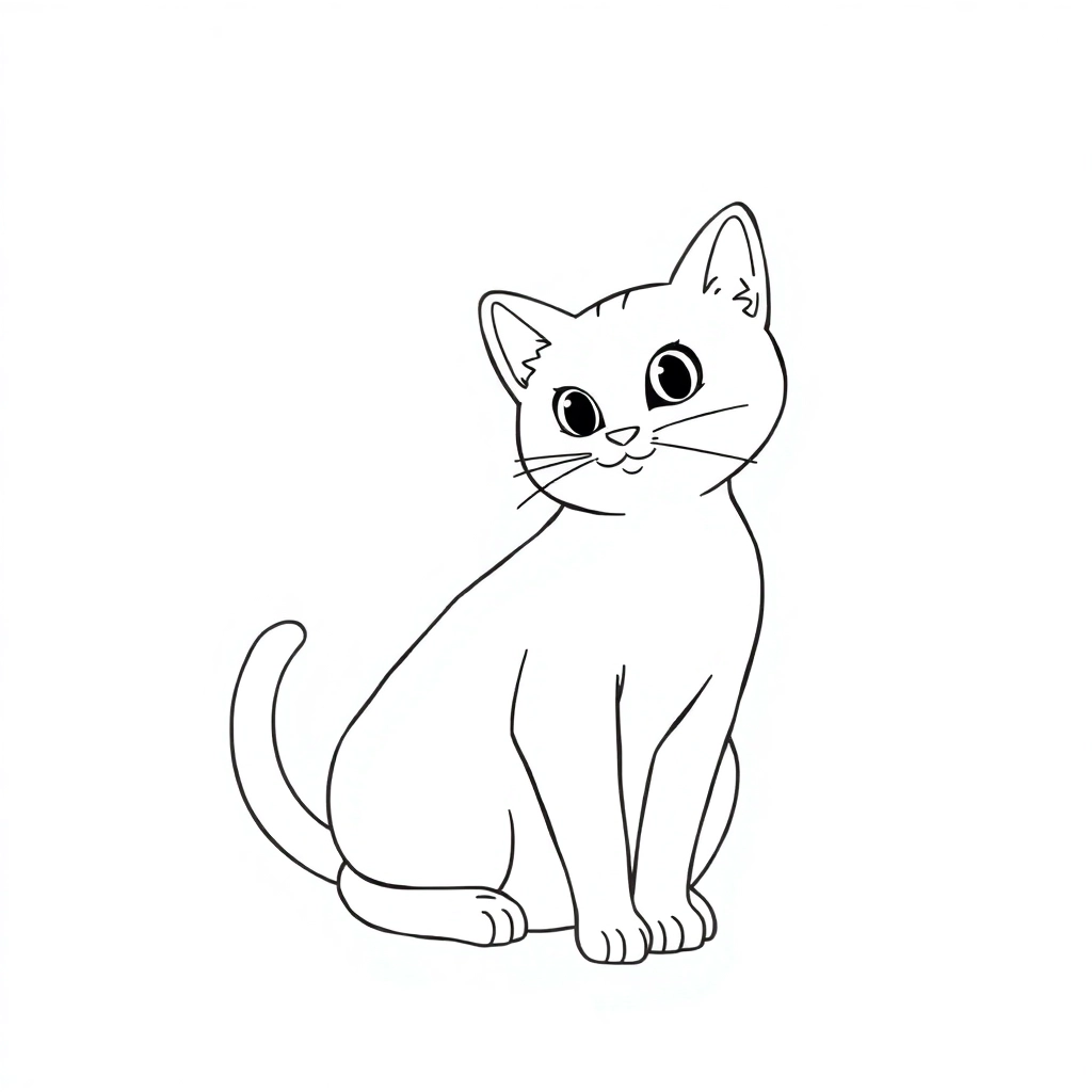 قطة صغيرة