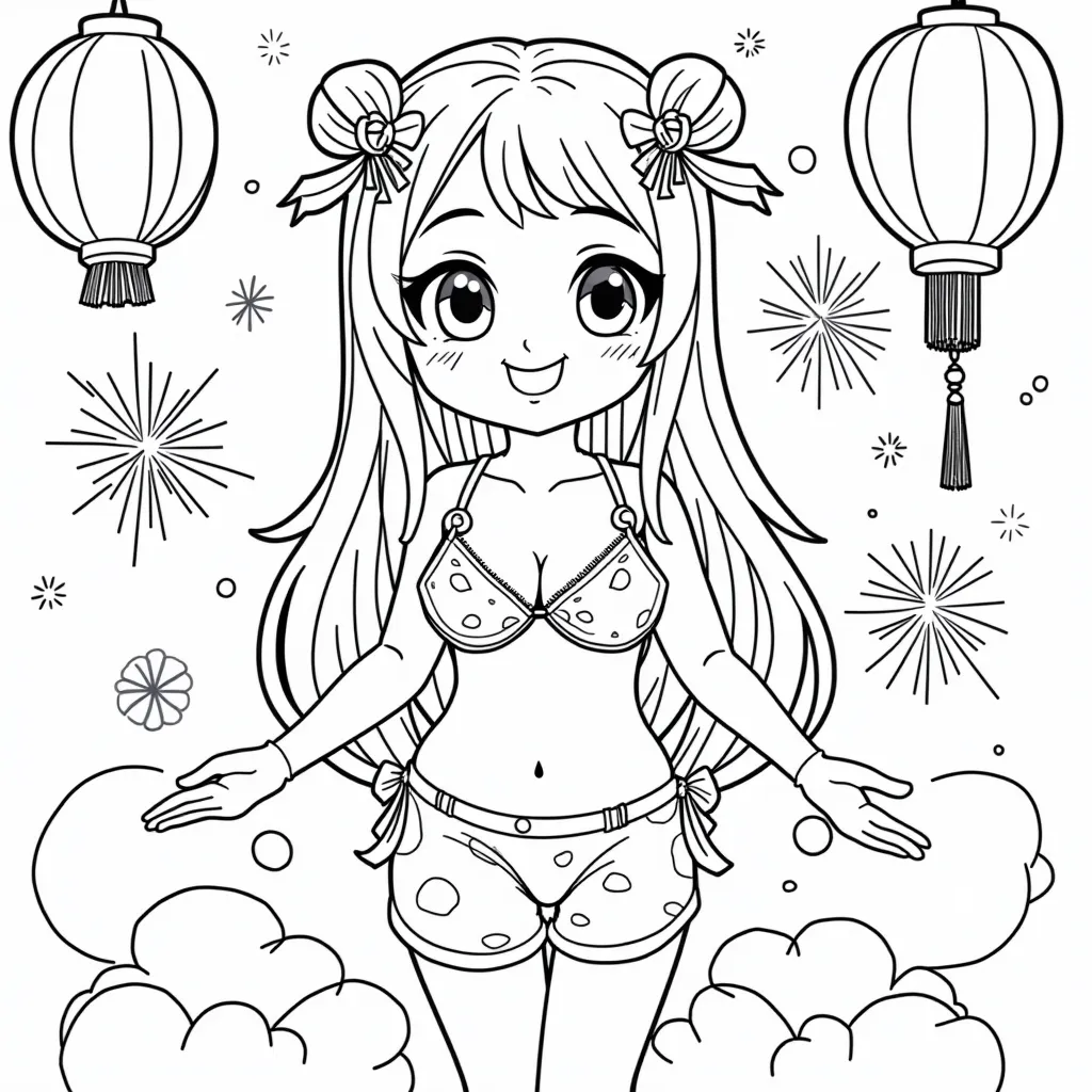 sex gril coloring pages