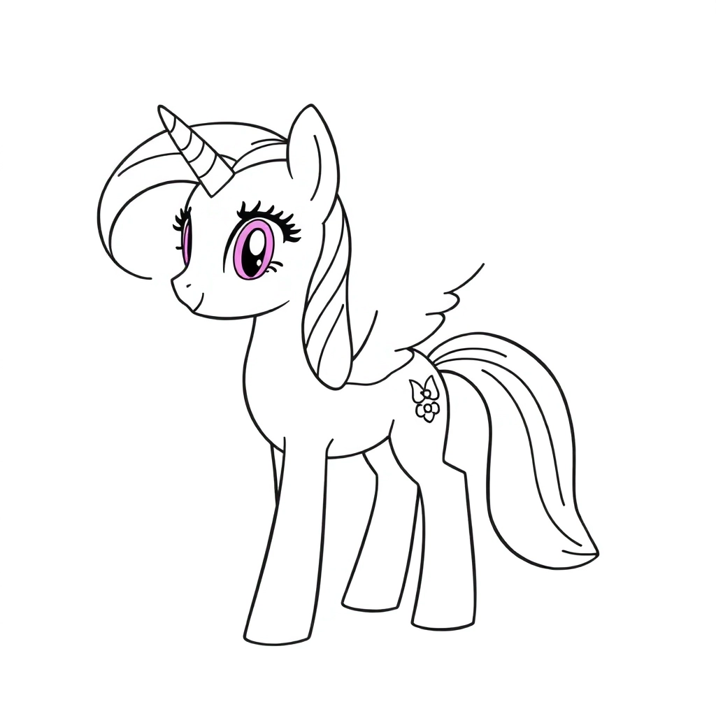 Twilight Sparkle صفحات التلوين