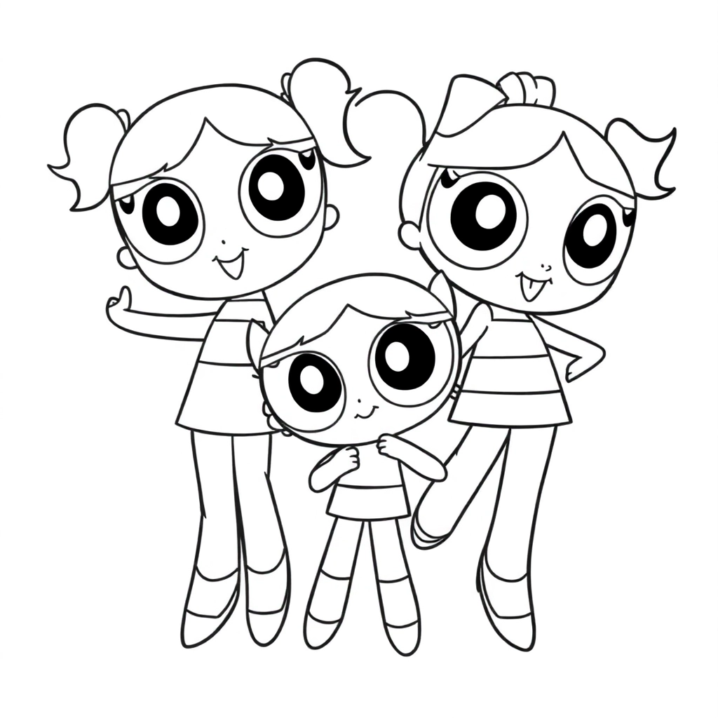 candy from the teenage powerpuff girls صفحات التلوين