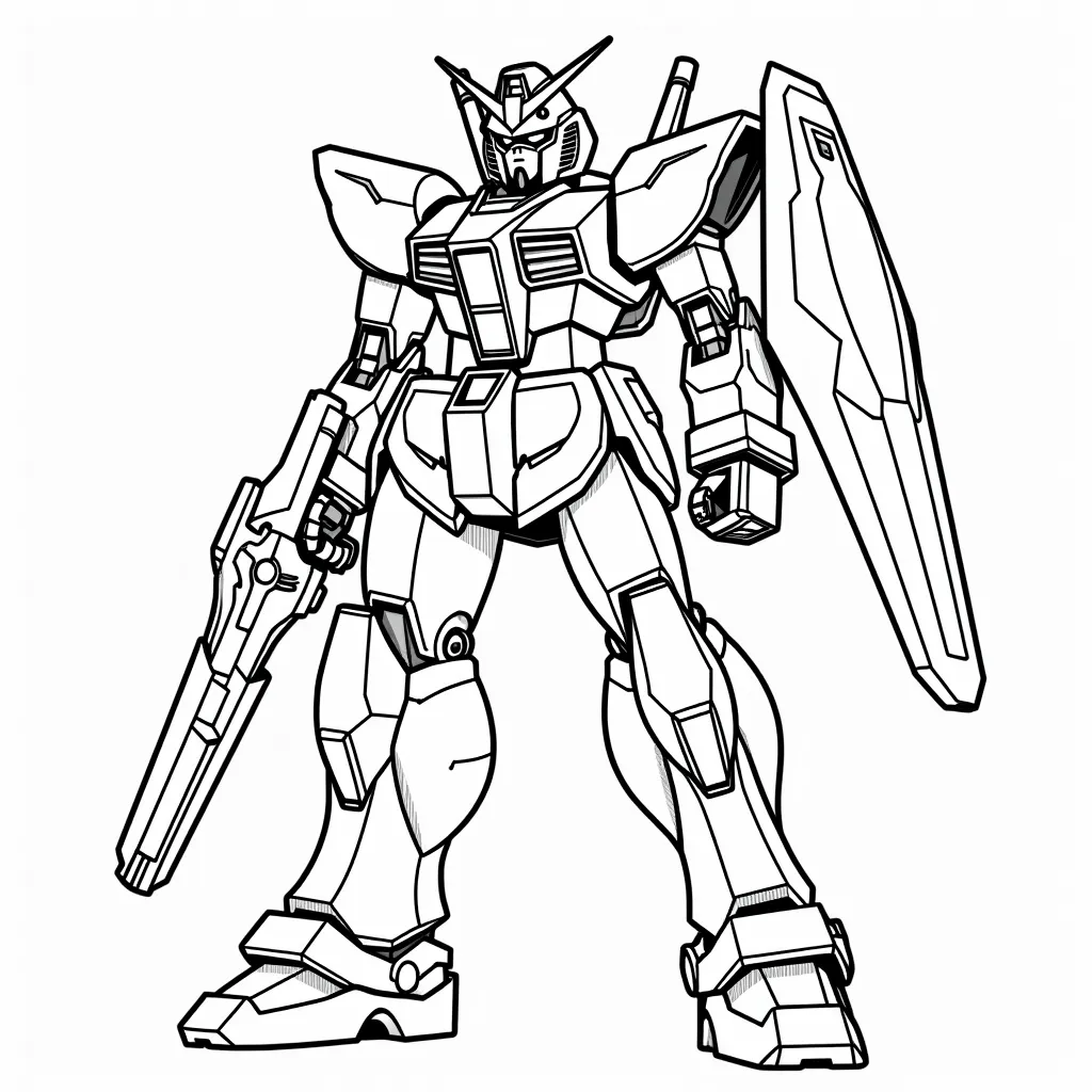 gundam coloring pages