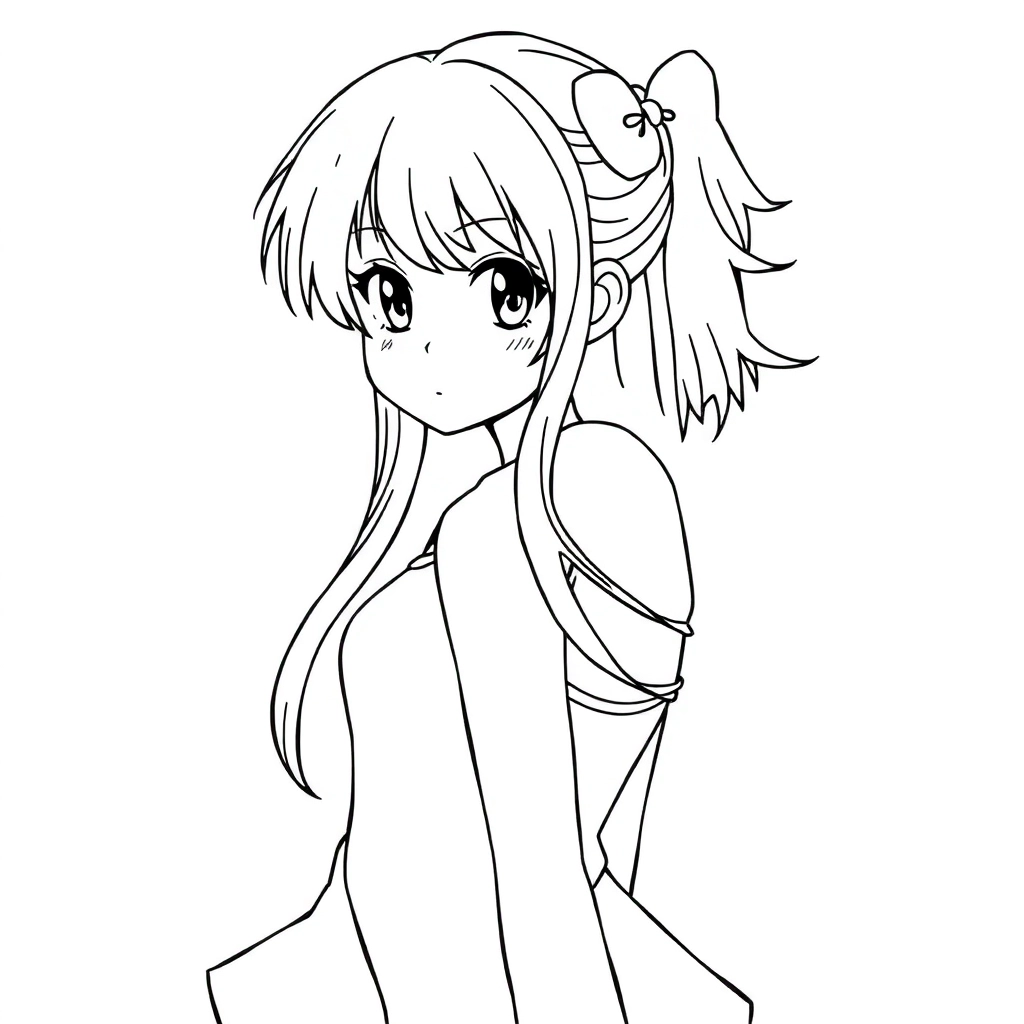hot nude anime girl صفحات التلوين