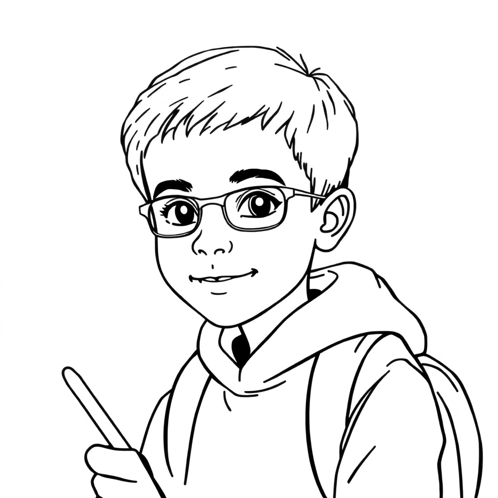 have a class student صفحات التلوين