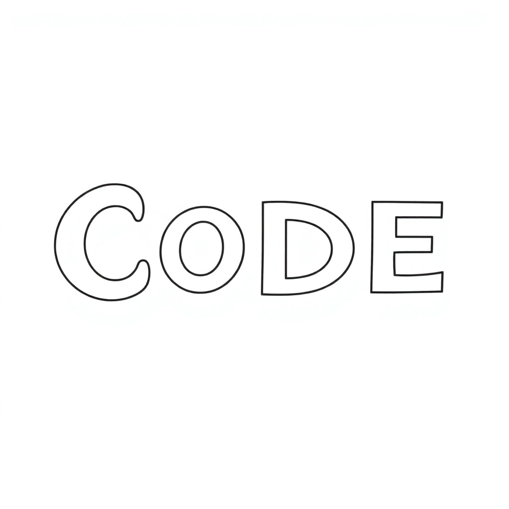 Code صفحات التلوين