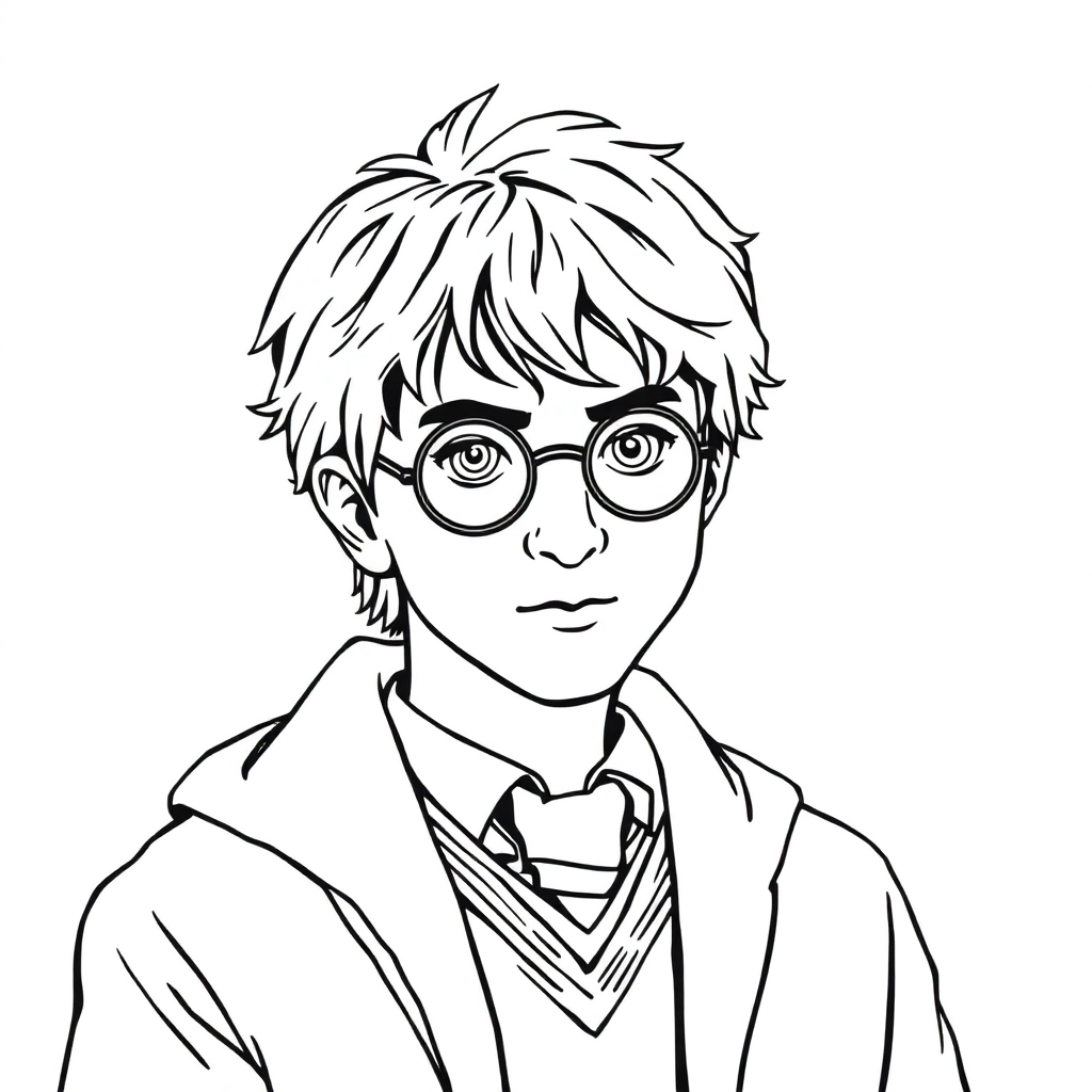 harry      potter صفحات التلوين