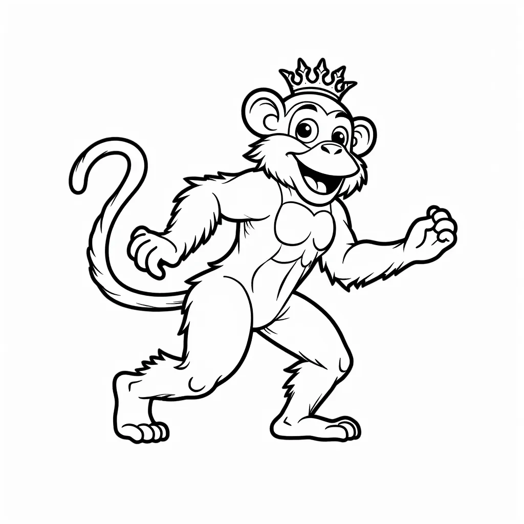 Monkey King coloring pages