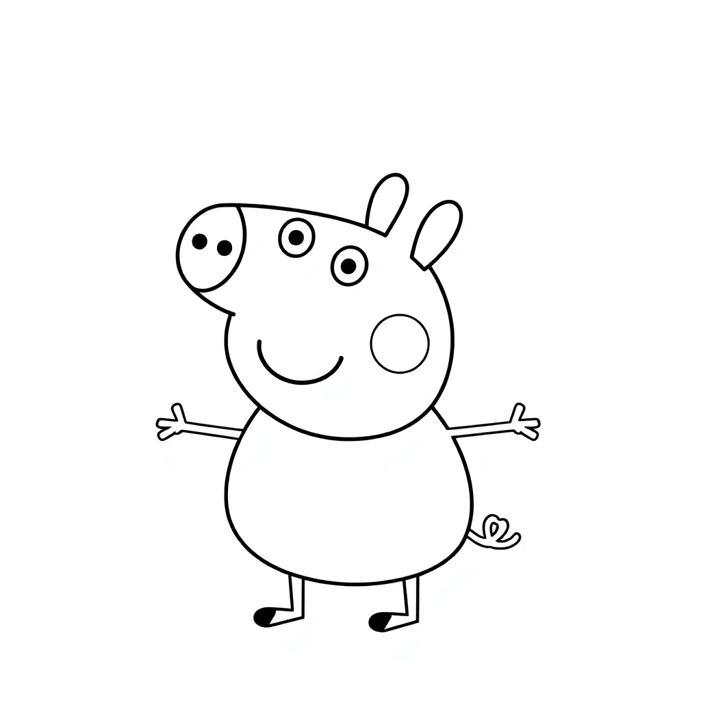 Peppa Pig صفحات التلوين