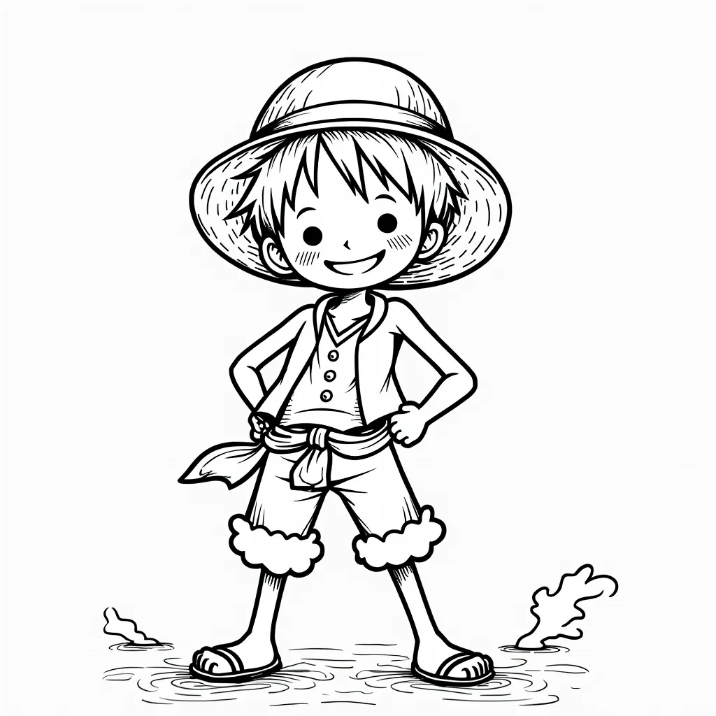 one piece coloring pages