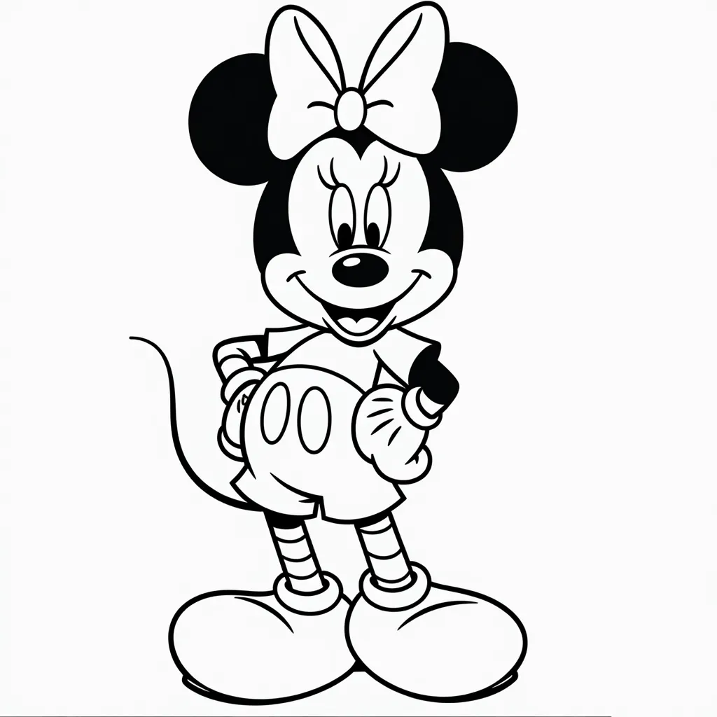 micky mouse coloring pages