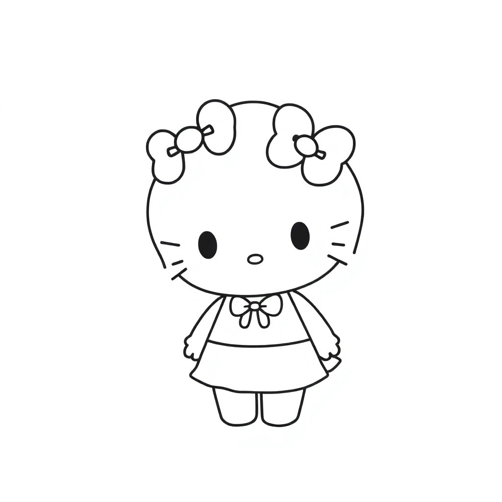 sanrio صفحات التلوين