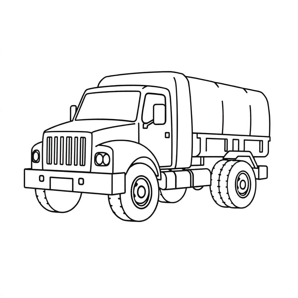卡车 صفحات التلوين