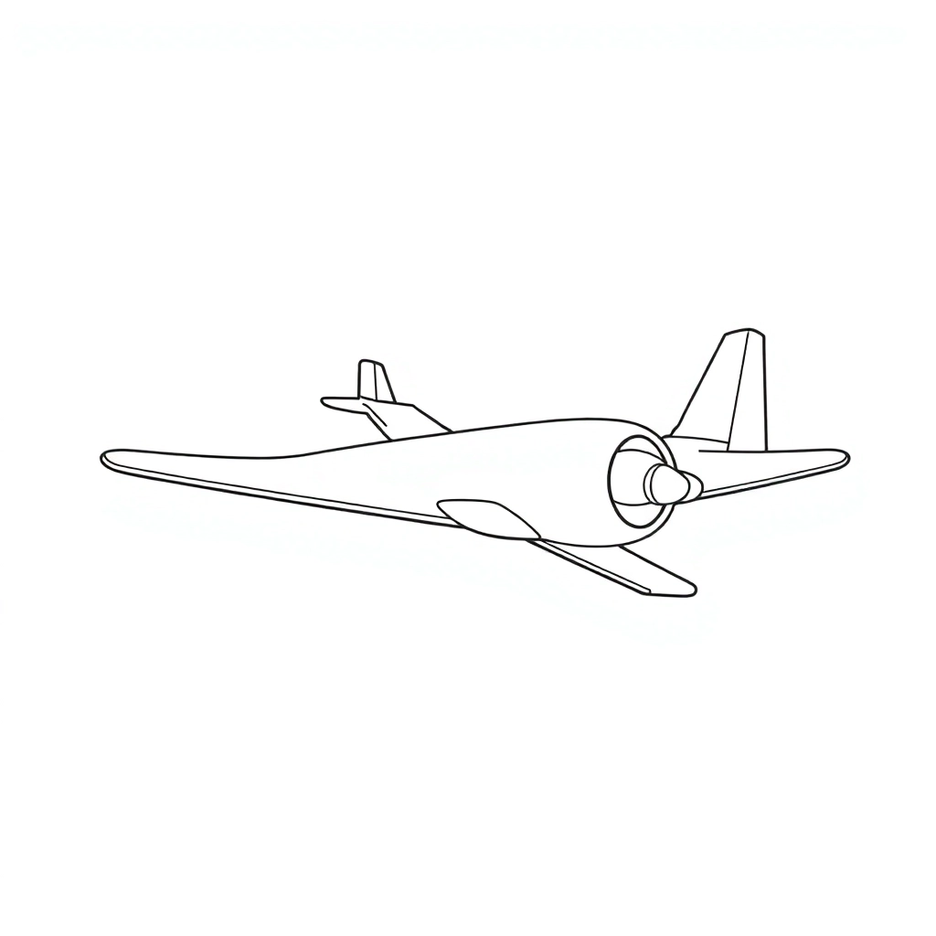 飞机 صفحات التلوين