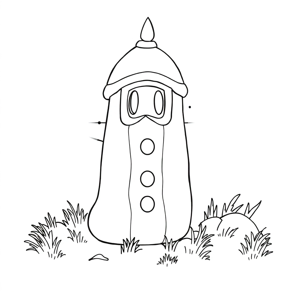 魔法瓶 Páginas para Colorear