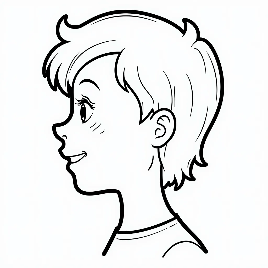 A profile image shows that I don't wanna talk with anyone  coloring pages