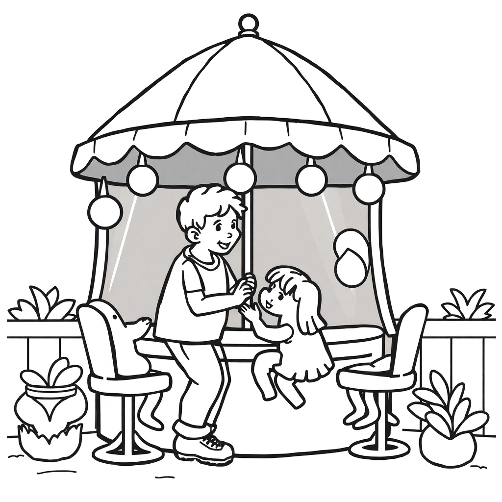 Children's amusement صفحات التلوين