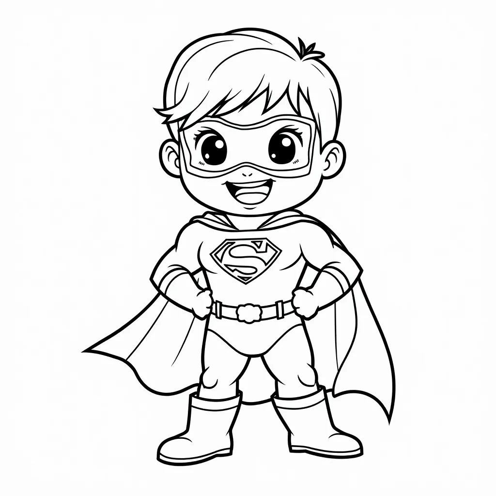 superhero coloring pages