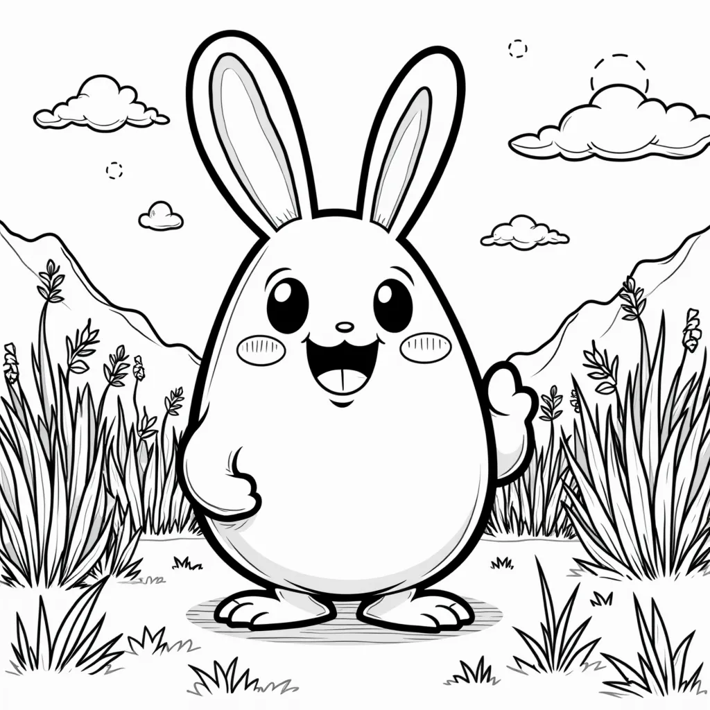 Eggy party game released in 2022 coloring pages