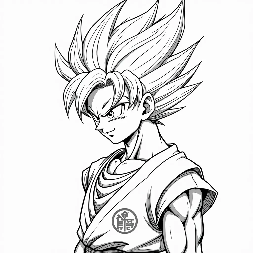 goku coloring pages