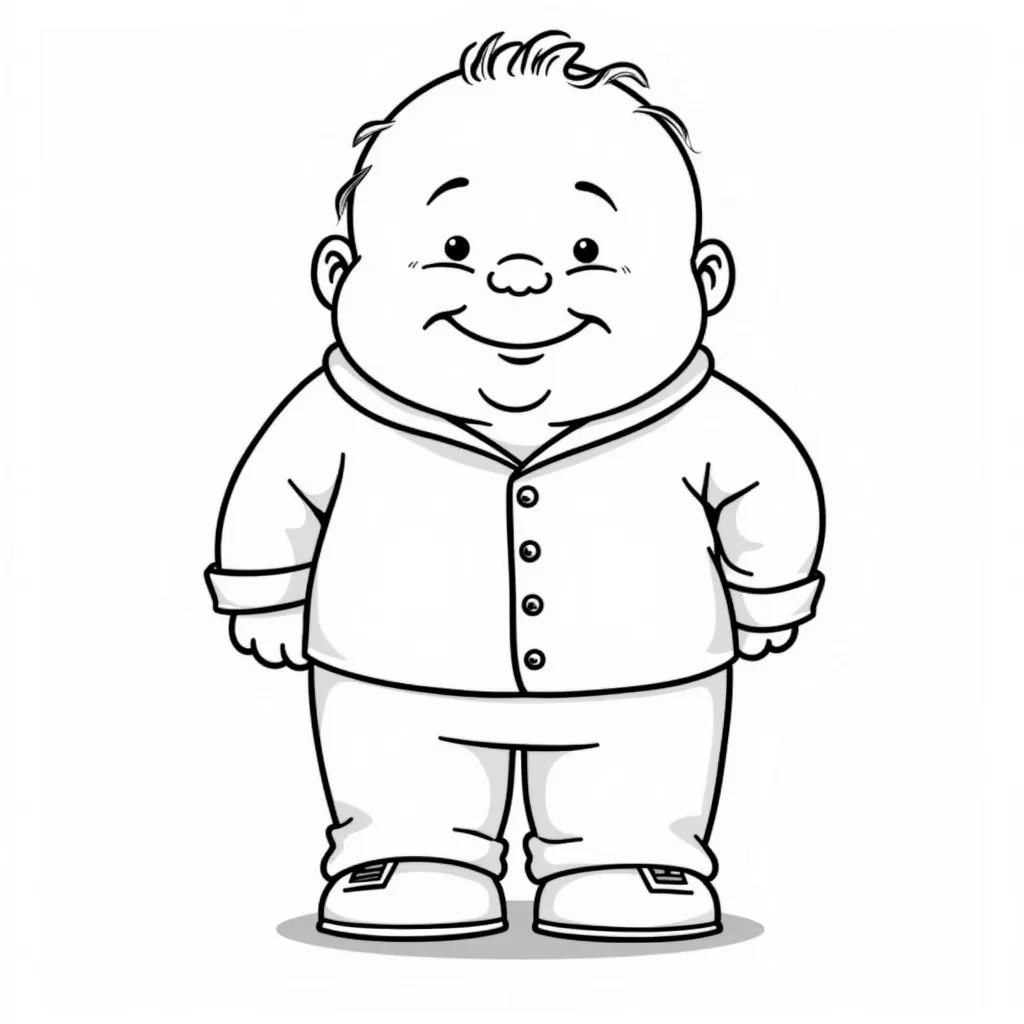 Louie anderson cartoon coloring pages